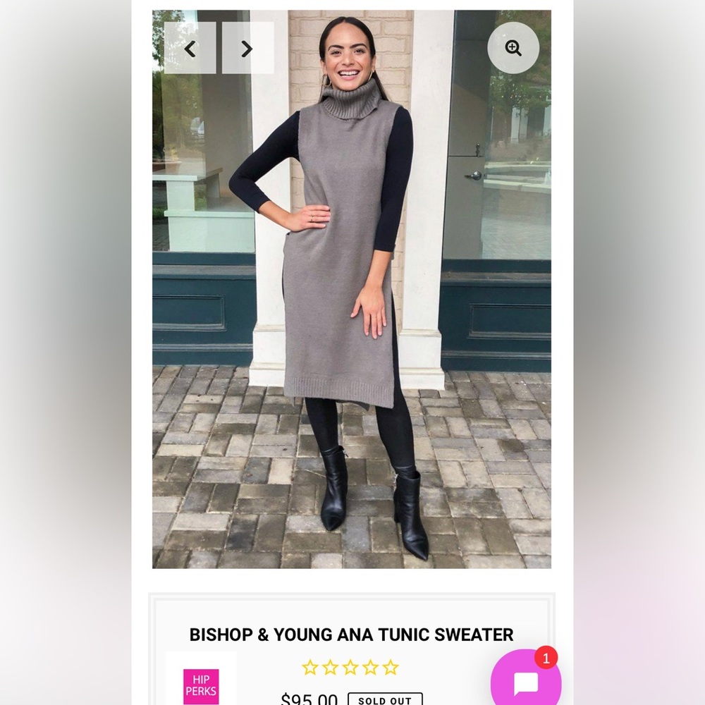 Bishop + Young Ana Tunic Sweater